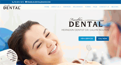 Desktop Screenshot of franklin-dental.com